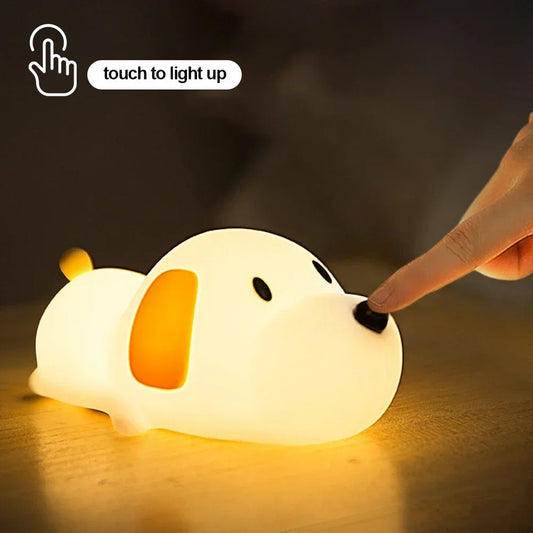 Squishy Puppy Night Light